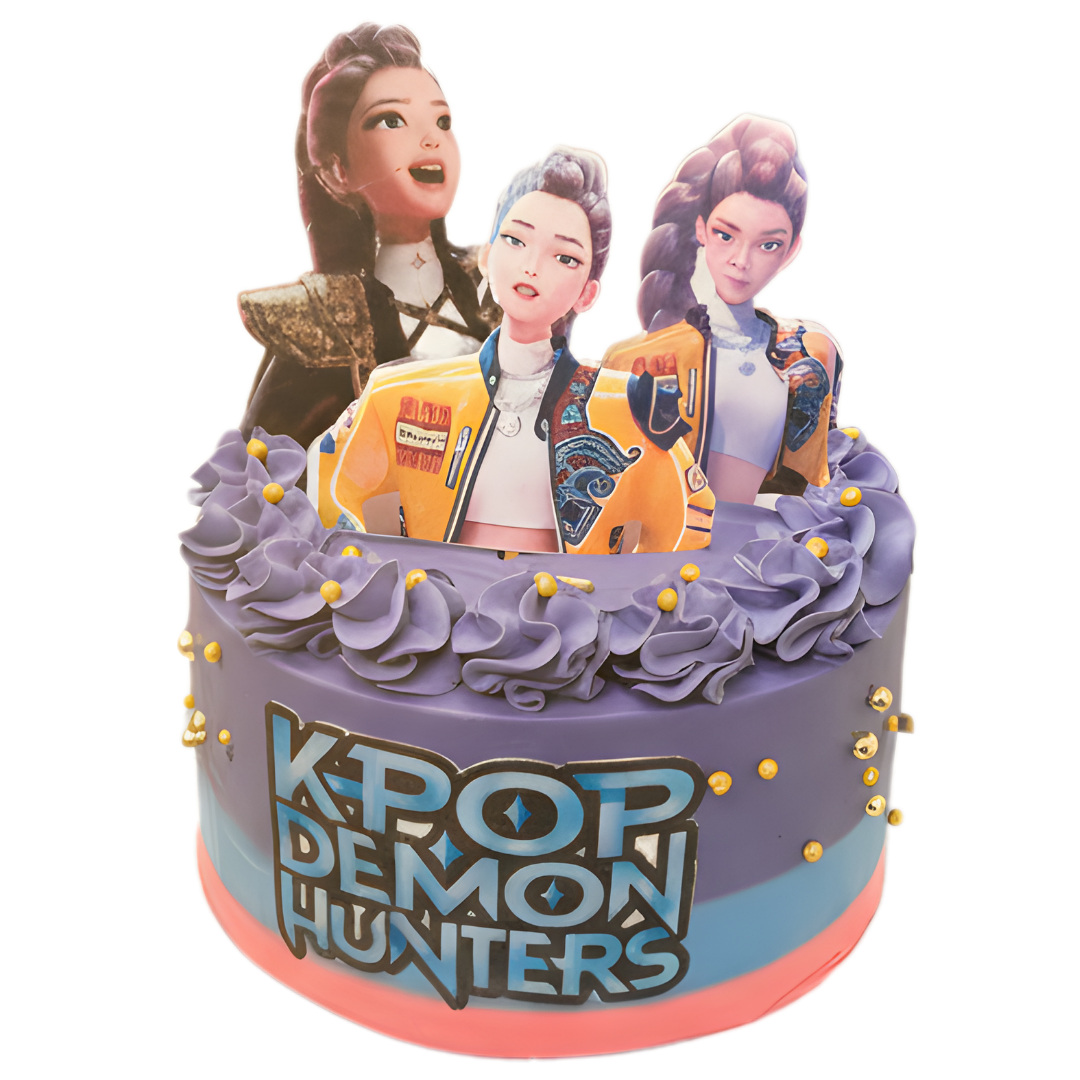 K-Pop Fan Celebration Cake