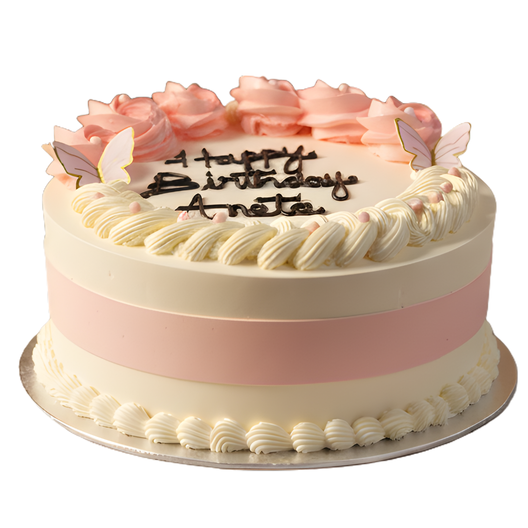 Blush Rose Celebration Cake