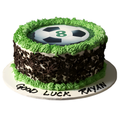 Soccer Star Cake