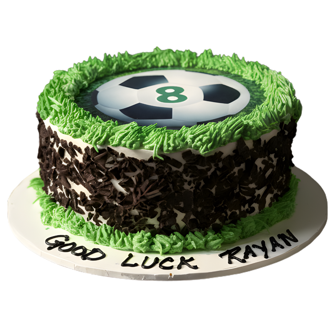 Soccer Star Cake
