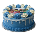 Super Mario Photo Drip Birthday Cake