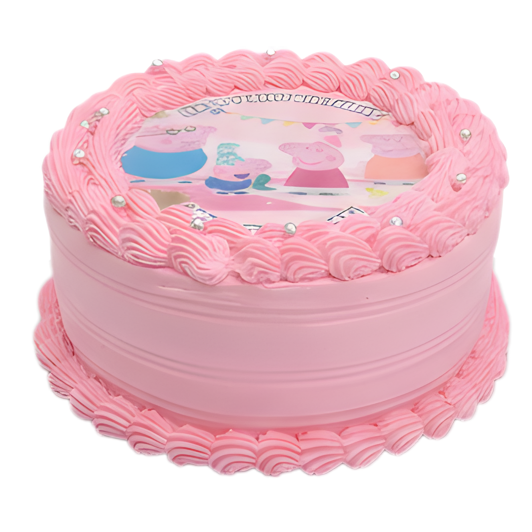 Peppa Pig Birthday Cake