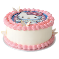 Hello Kitty Photo Cake