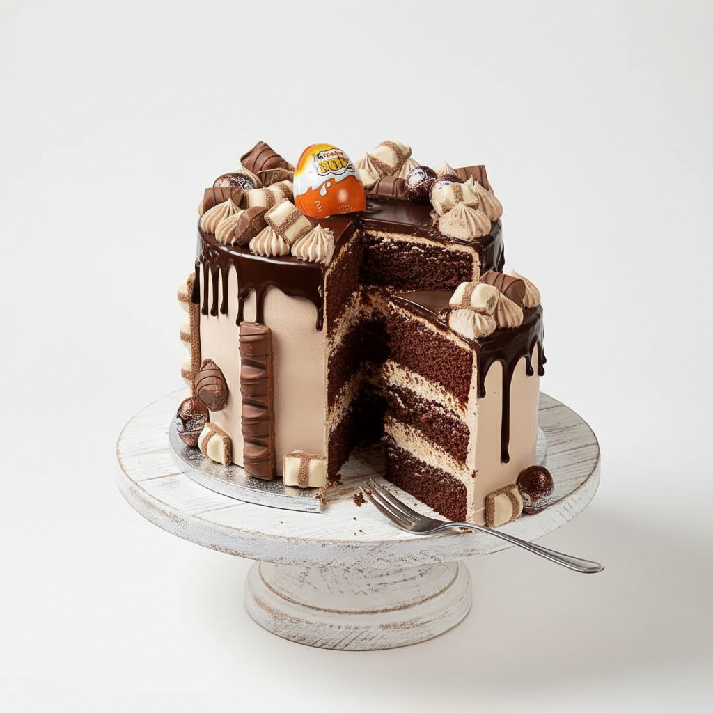 Kinder Tower Cake