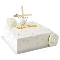 Cross & Dove Communion Cake