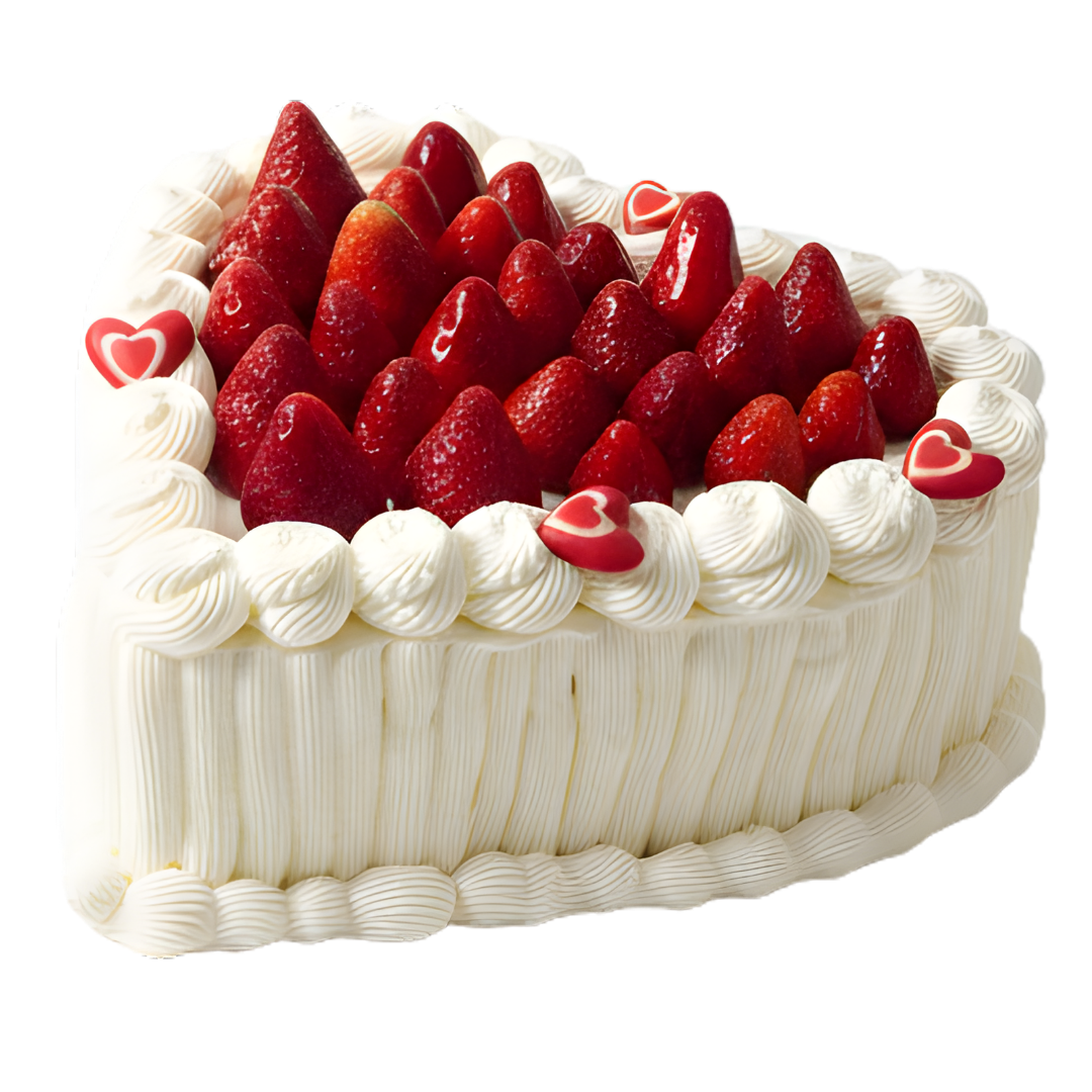 Fresh Strawberry Delight Cake