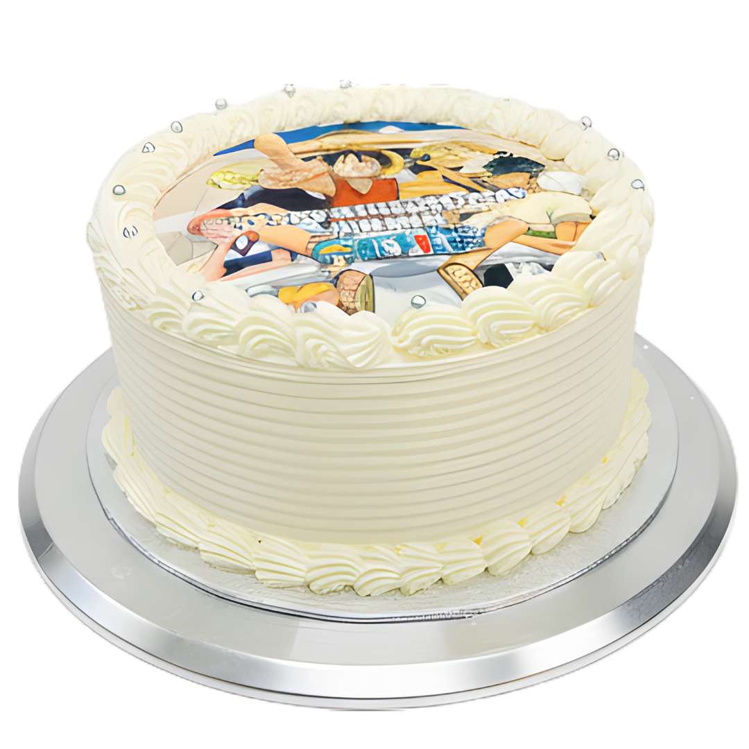 One Piece Photo Cake