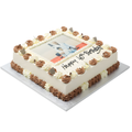 Custom Photo Birthday Celebration Cake