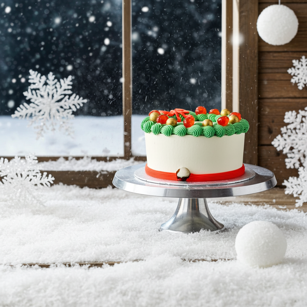 Festive Green Cake