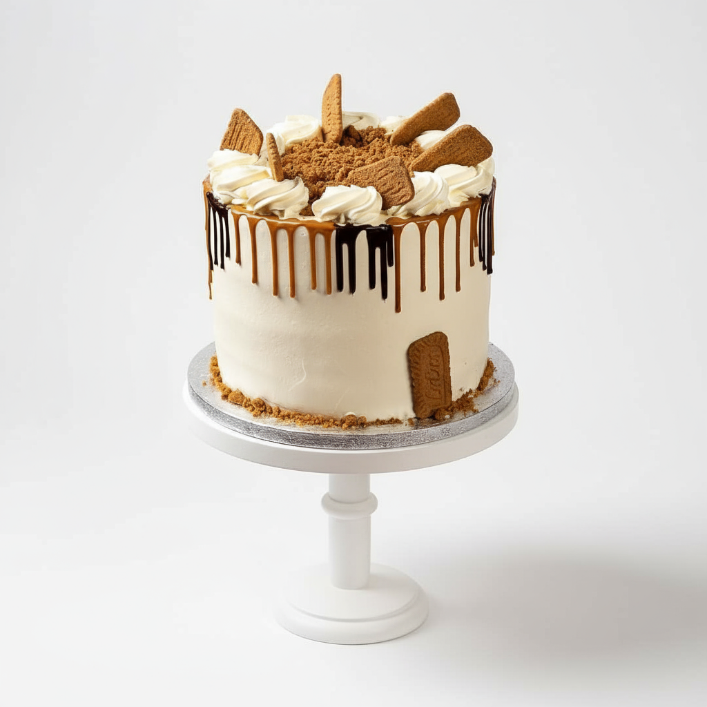 Lotus Biscoff Tower Cake
