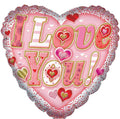 18" I Love You Foil Balloon