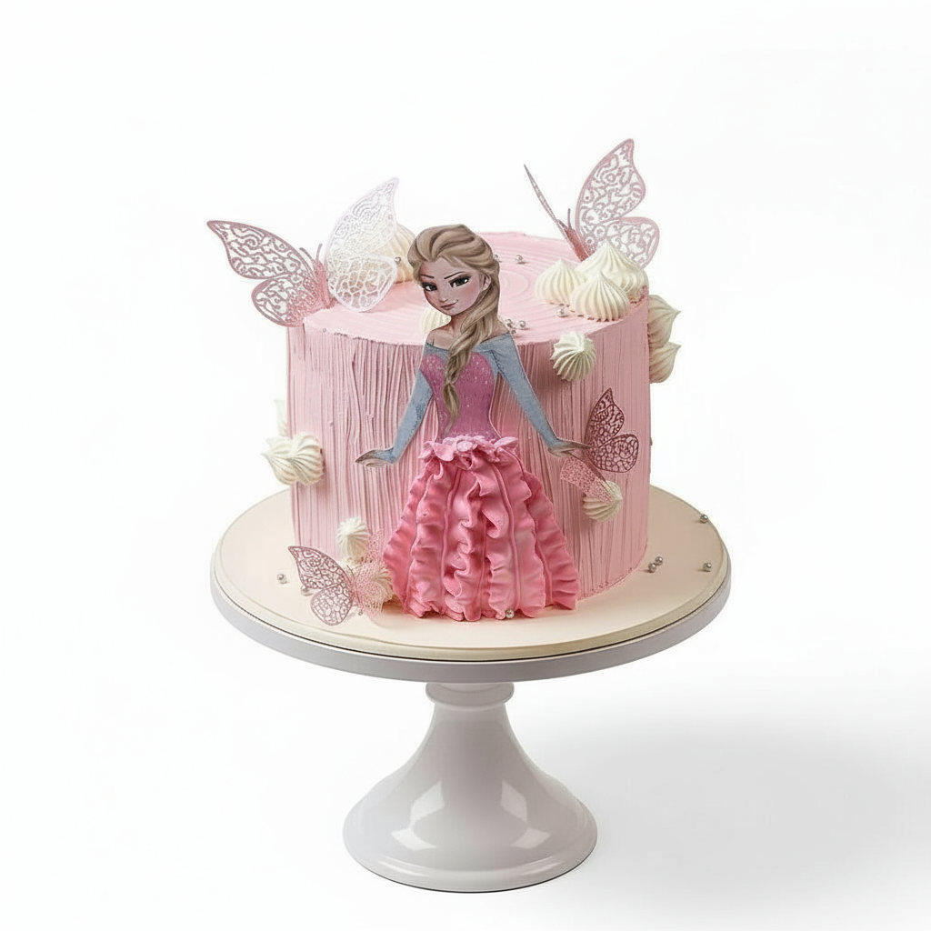 Elsa Tower cake
