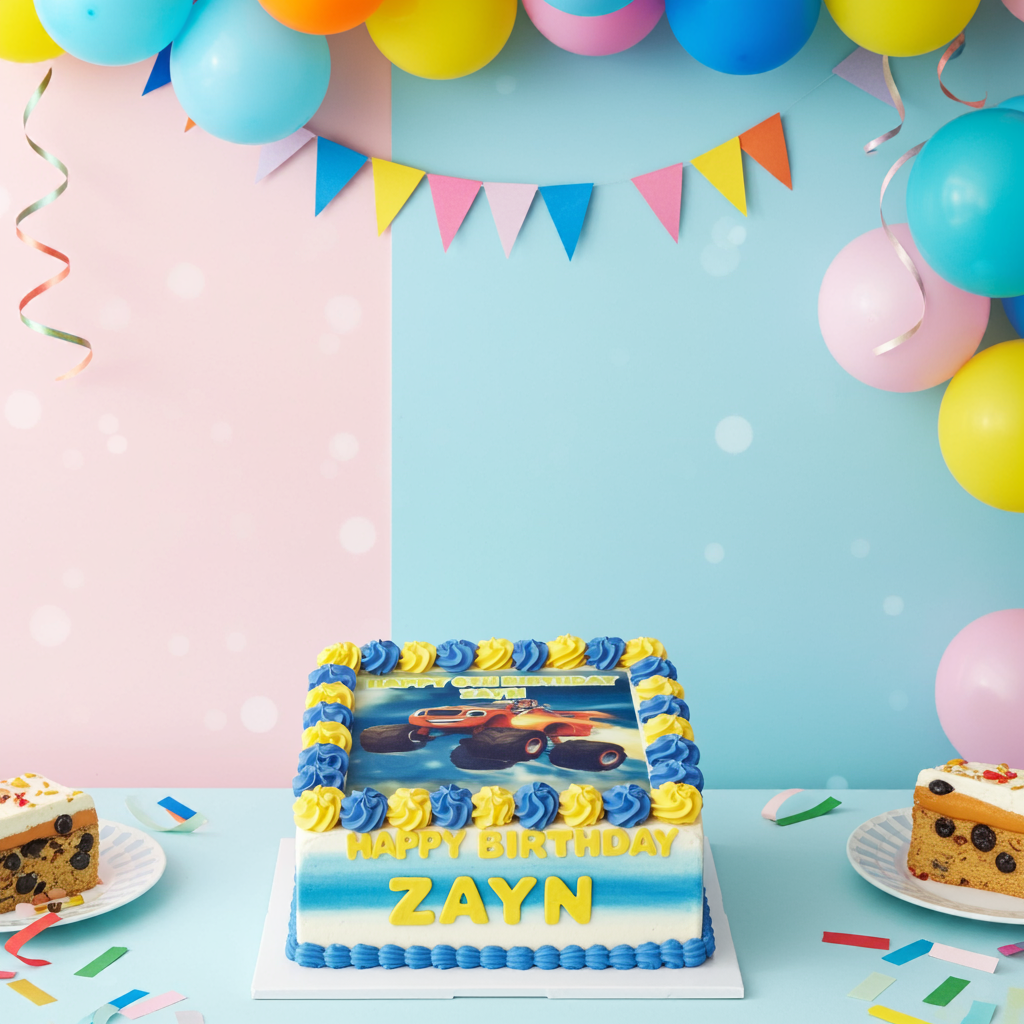 Custom Photo Cake