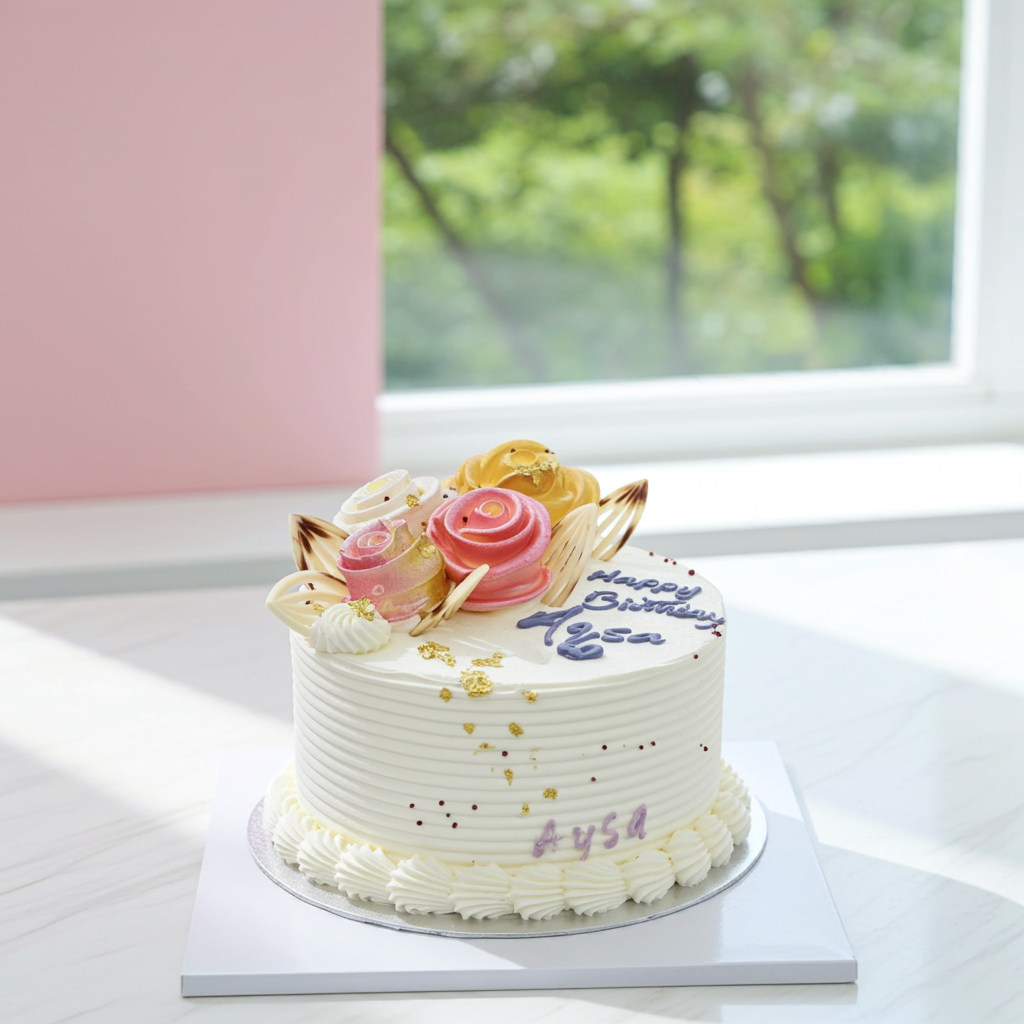 Elegant Floral Cake