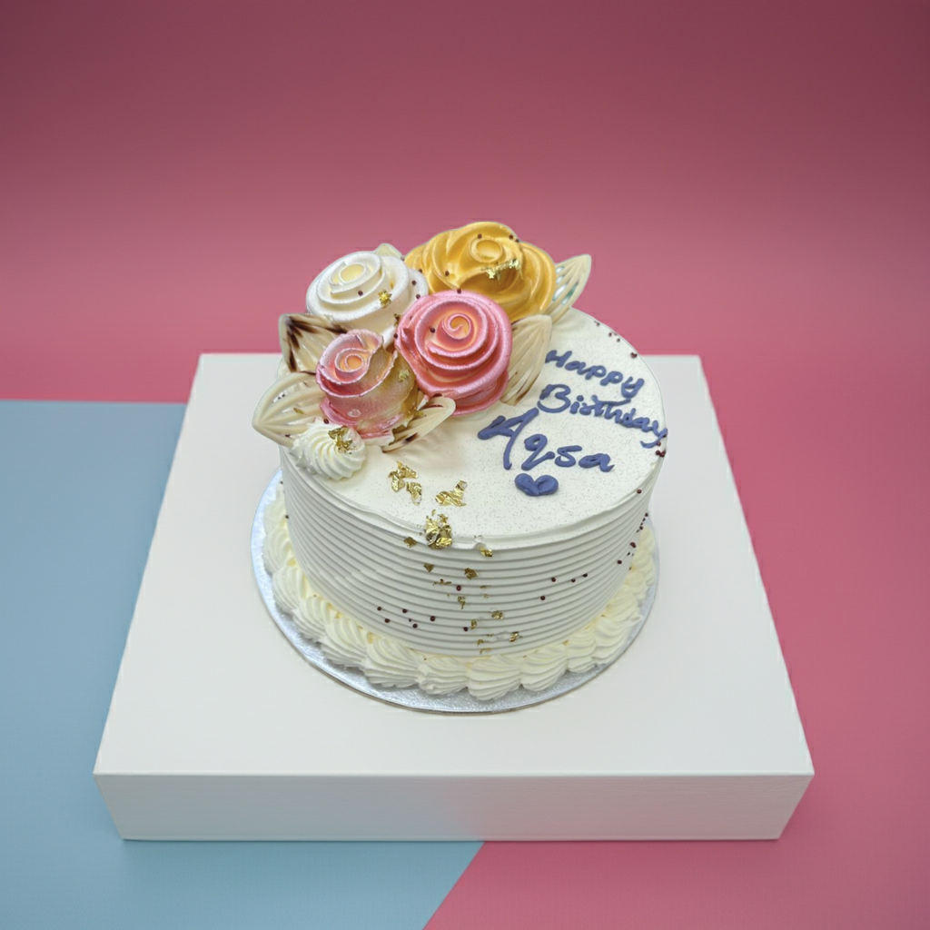 Elegant Floral Cake