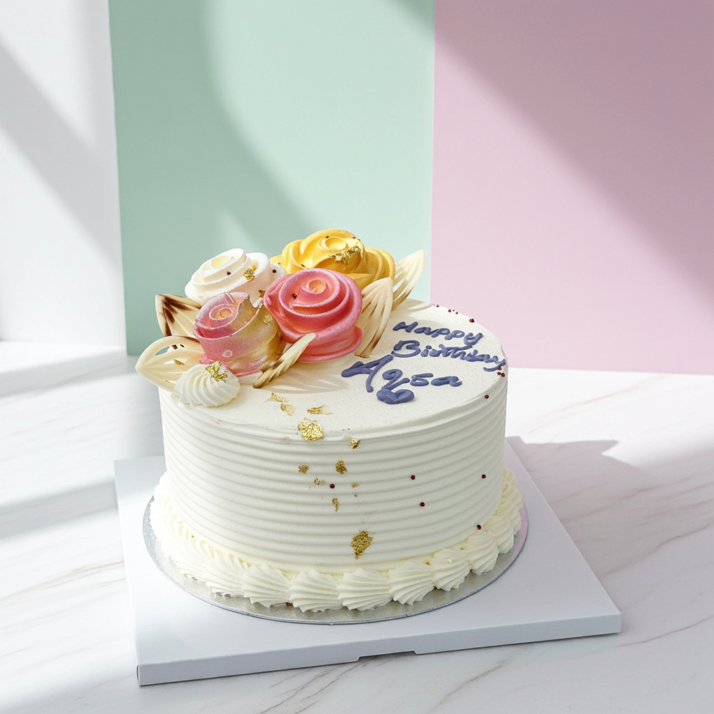 Elegant Floral Cake