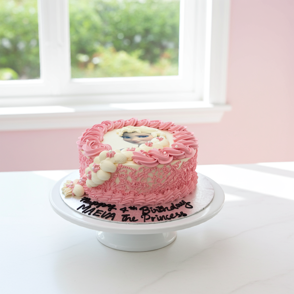 Elsa Theme Cake