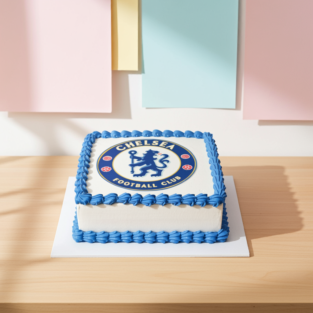Football Chelsea Cake