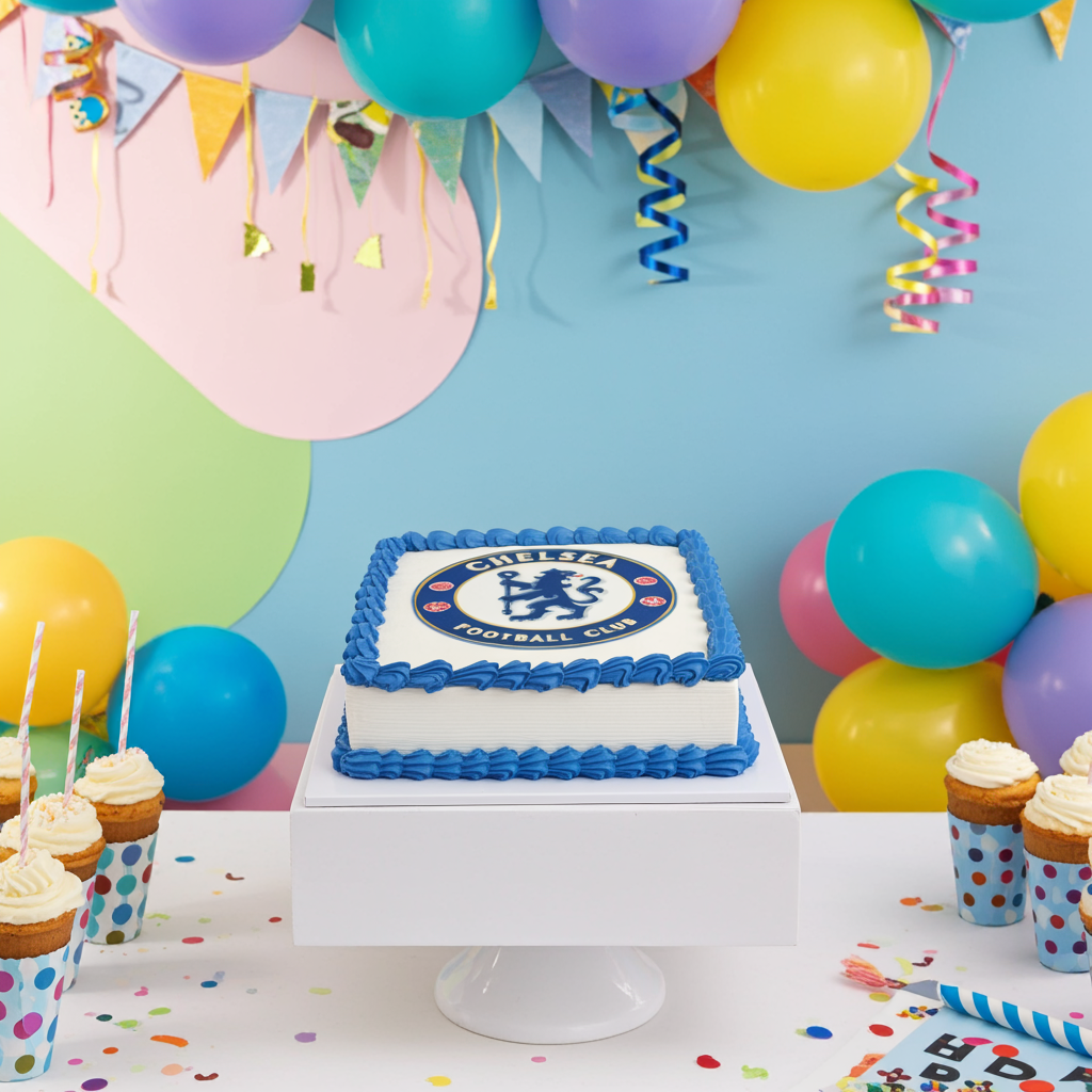 Football Chelsea Cake
