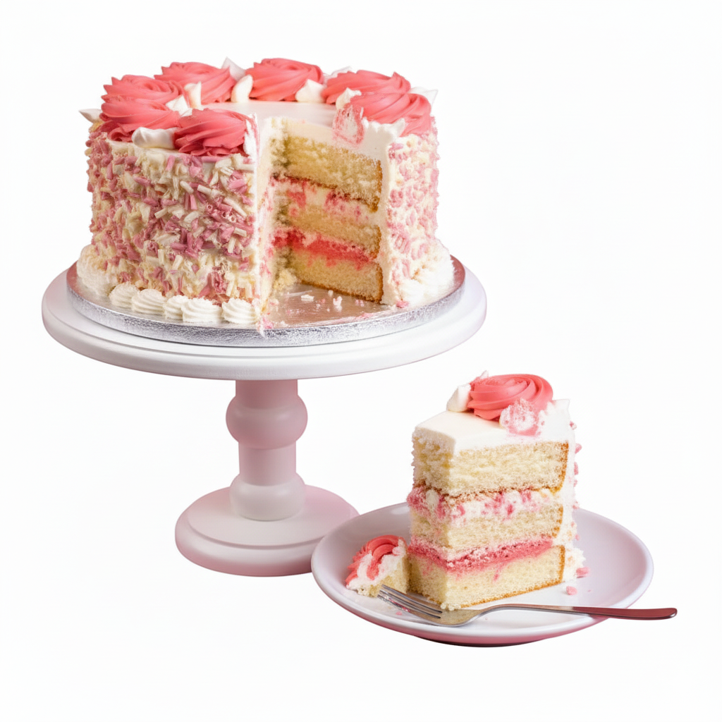 Pink Blossom Cake