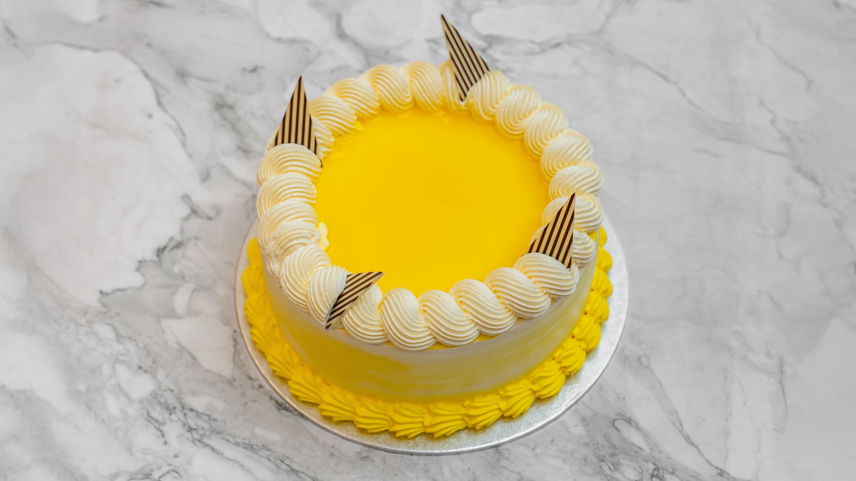 Mango Passion Fruit Cake