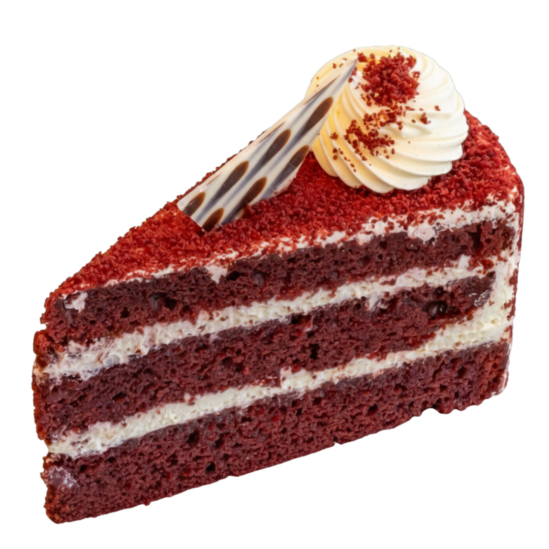 Red Velvet Cake Slice