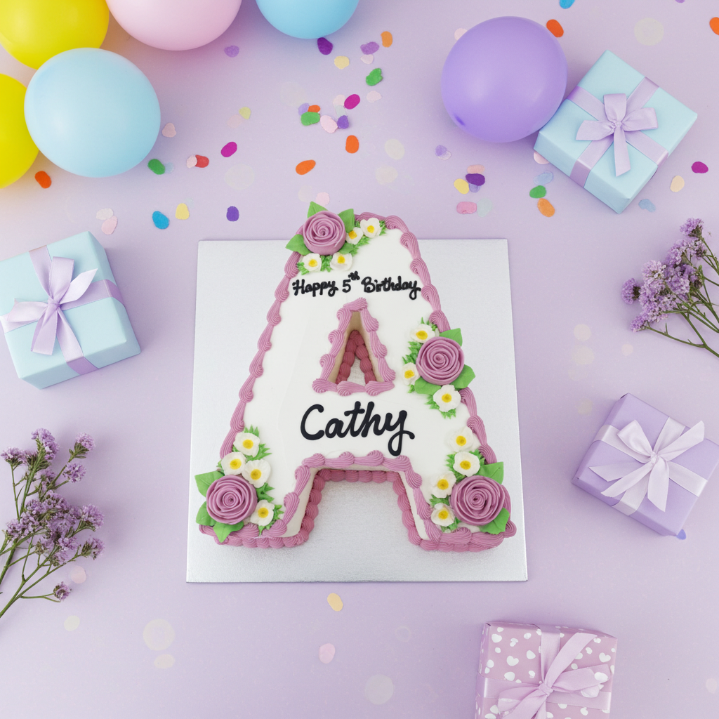 Alphabetic Cake