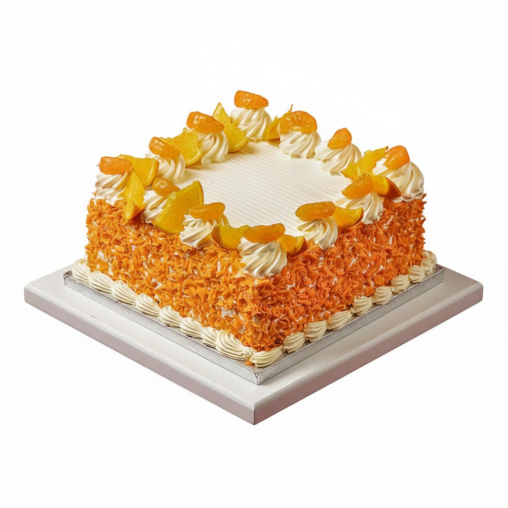 Square Orange Cake