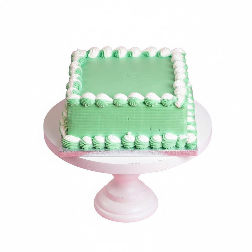 Vanilla Meadow Square Cake