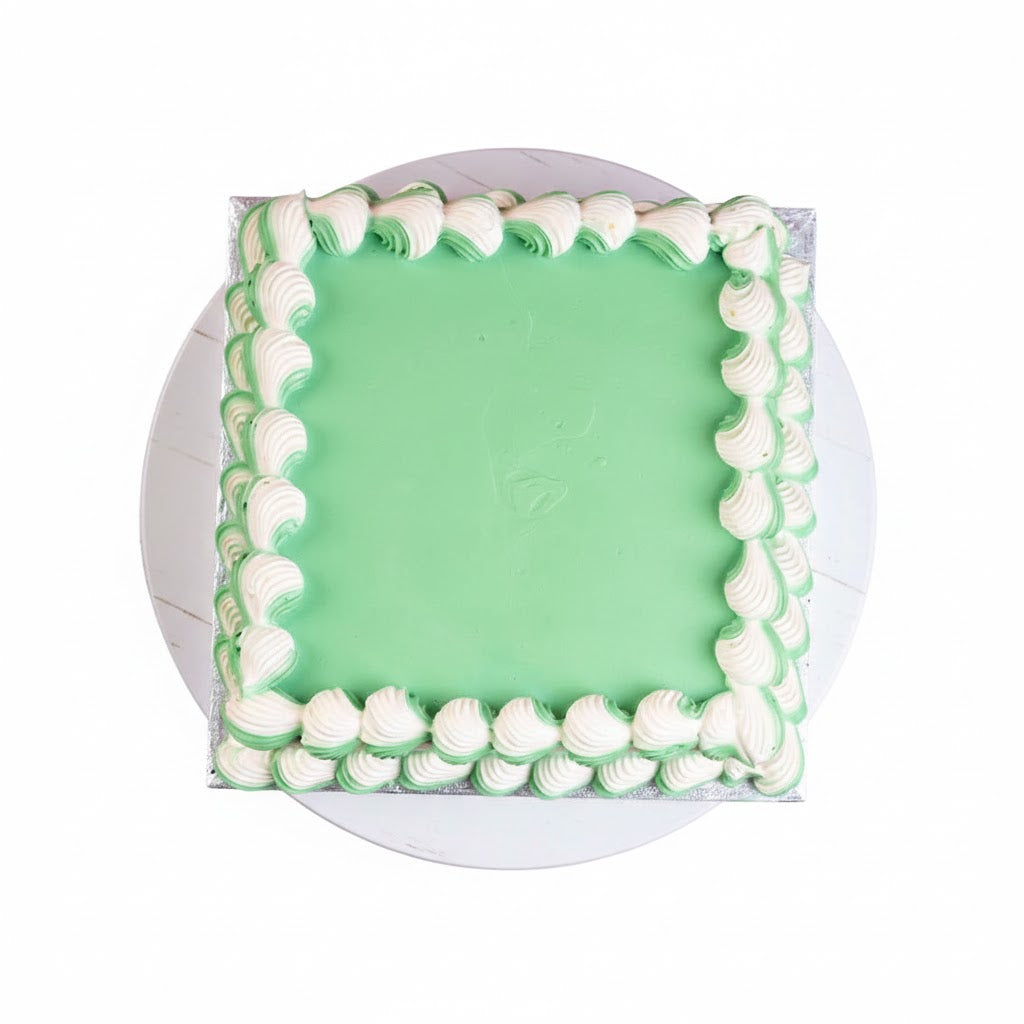 Vanilla Meadow Square Cake