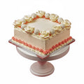 Square Floral Raffaello Cake