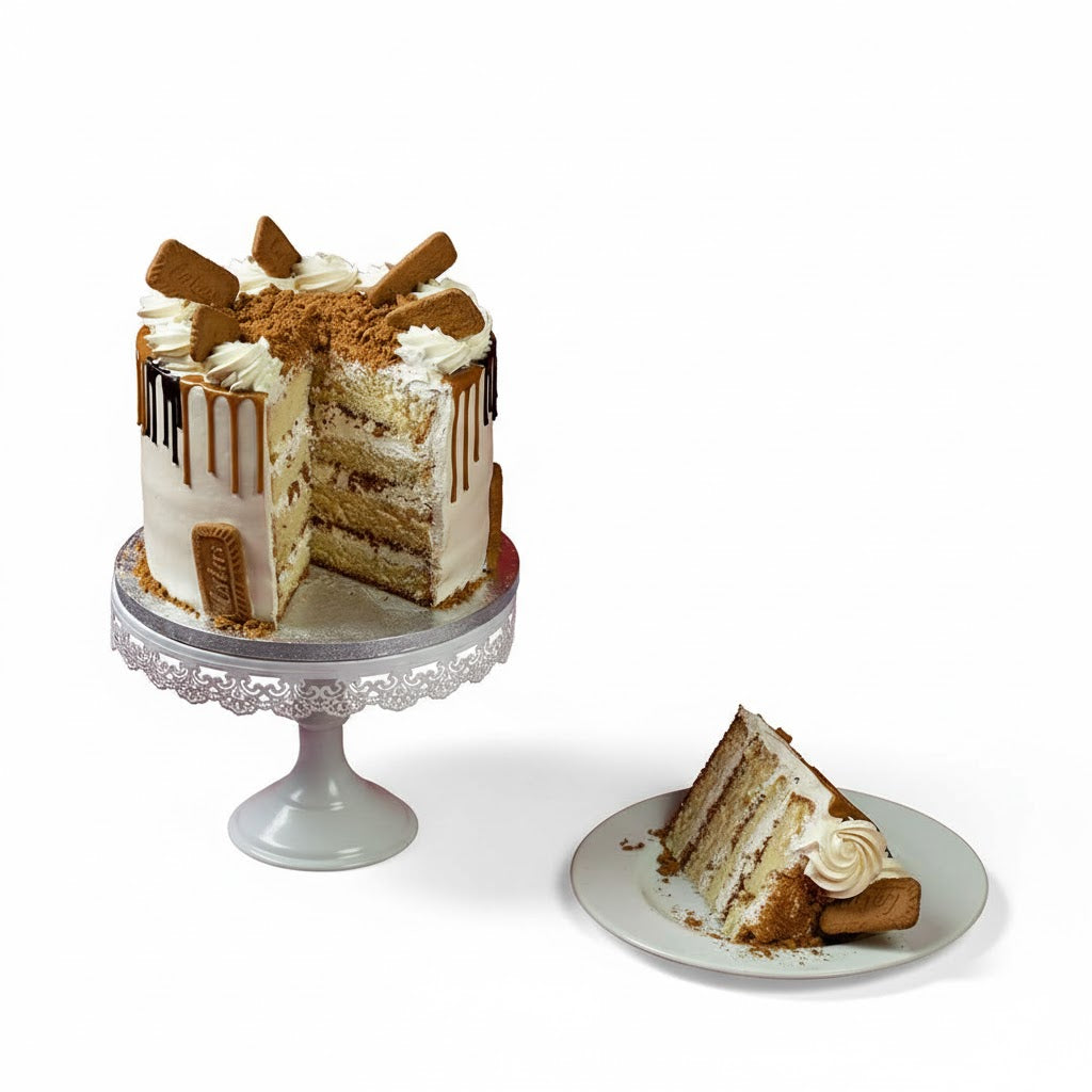 Lotus Biscoff Tower Cake