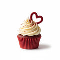 Valentine's Day Red Velvet Cupcakes
