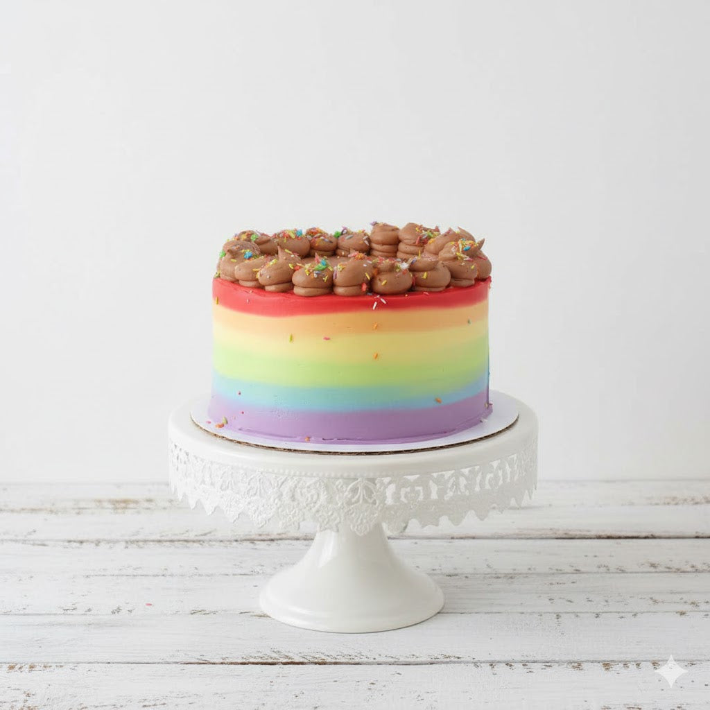 Choco Rainbow Cake