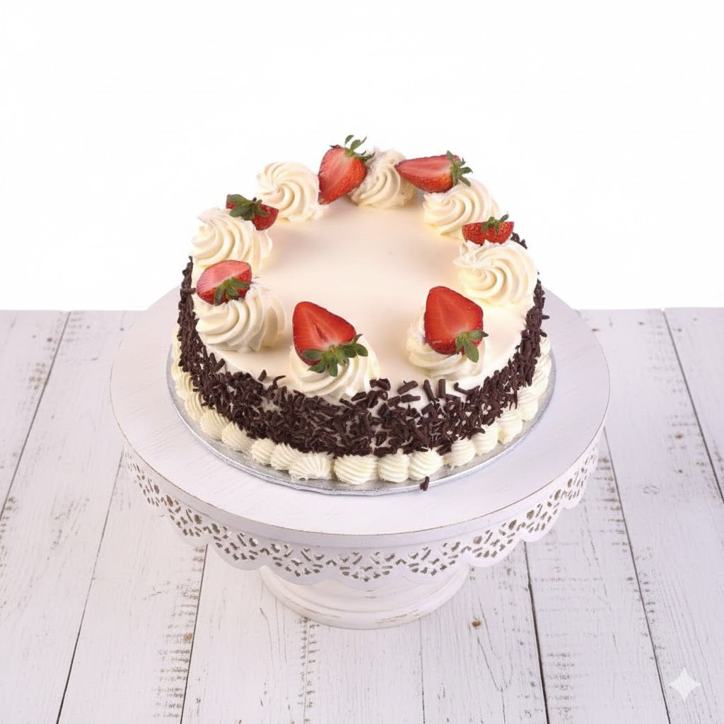 Chocolatey Strawberry Cake