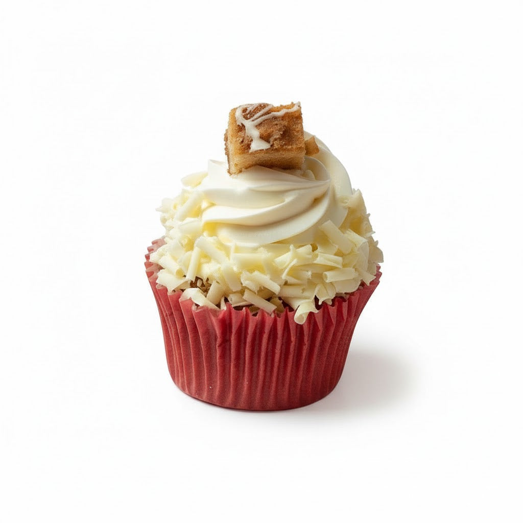 White Chocolate Blondie Cupcakes