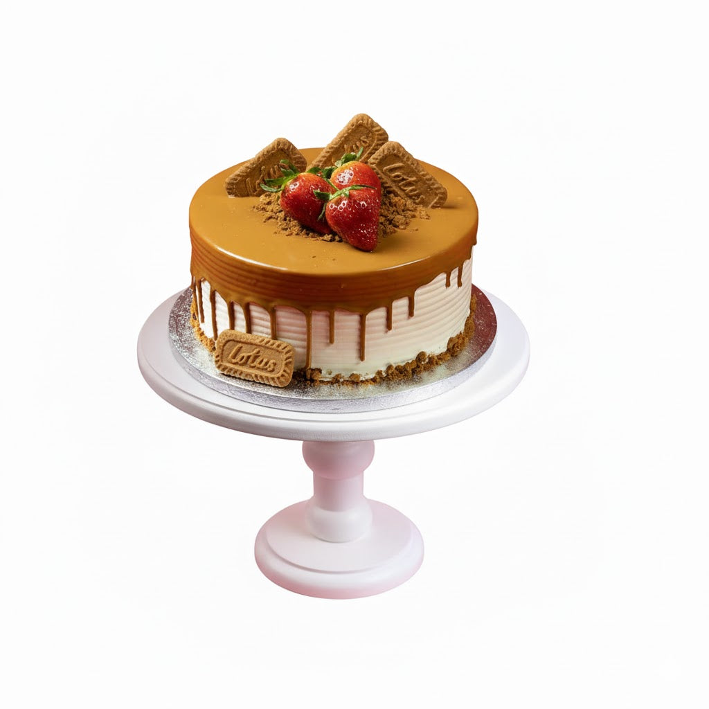 Vegan Lotus Biscoff Cake
